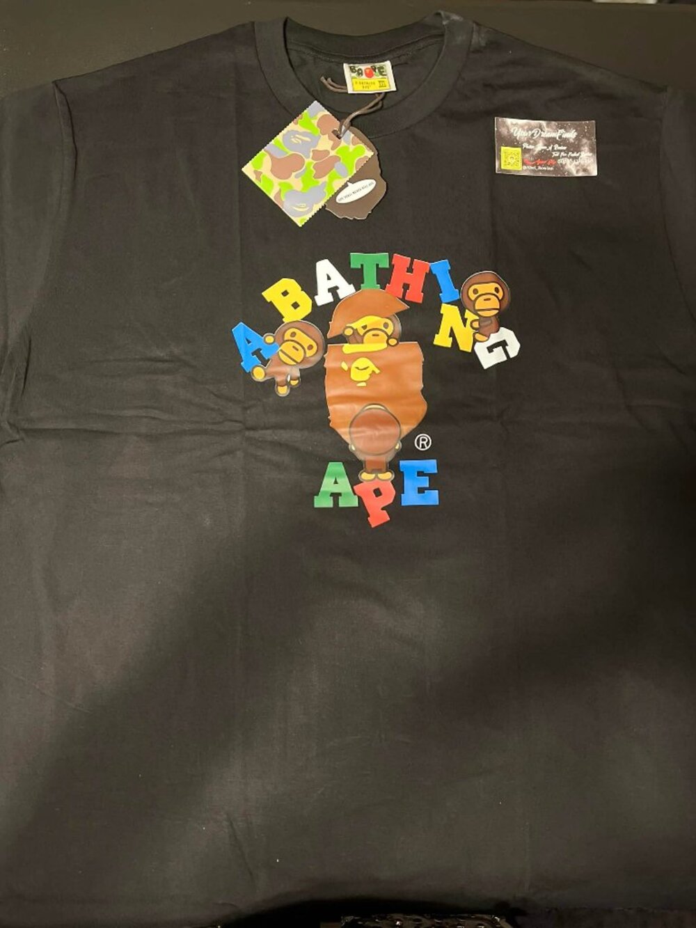 BAPE Colors College T=Shirt